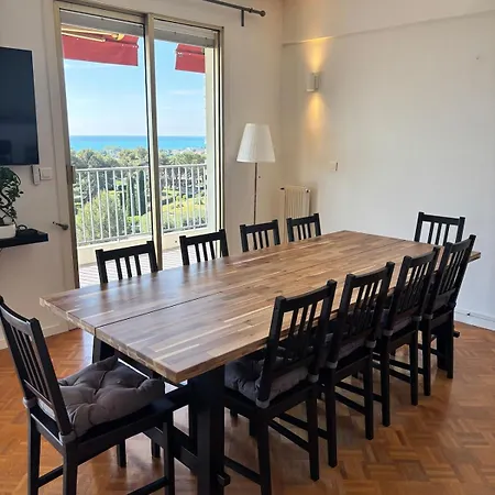 Apartment Splendid T6 Panoramic Sea View Free Parking Cagnes-sur-Mer